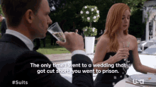 Wedding Got Cut Short GIF - Wedding Got Cut Short You Went To Prison GIFs
