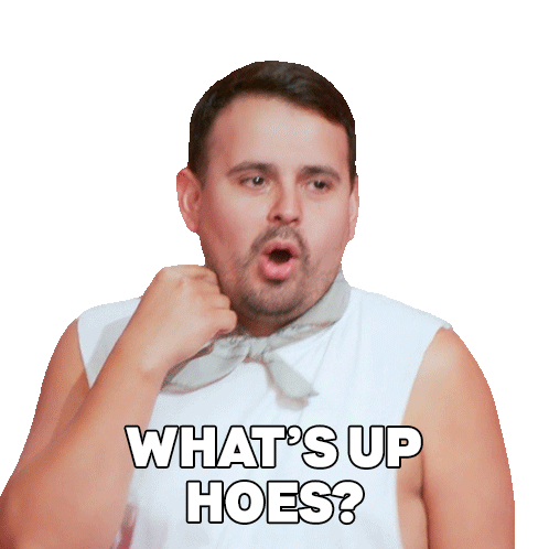 What'S Up Hoes Jaymes Mansfield Sticker - What'S Up Hoes Jaymes Mansfield Rupaul’s Drag Race All Stars Stickers