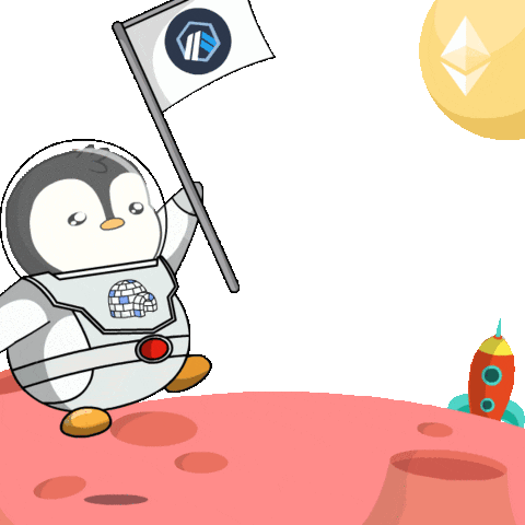 Moon Space Sticker - Moon Space Crypto Stickers