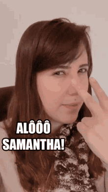 Samantha Take Take Samantha GIF - Samantha Take Take Samantha Alo Samantha GIFs