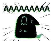 a cartoon drawing of a cat with the words aa aa aa aa aa aa aa