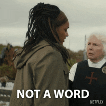 Not A Word Maeve GIF - Not A Word Maeve Bodkin GIFs