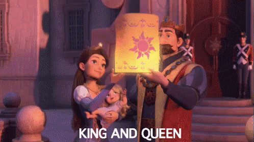 frozen king and queen