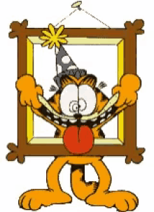 Garfield Party GIF - Garfield Party Wacky GIFs