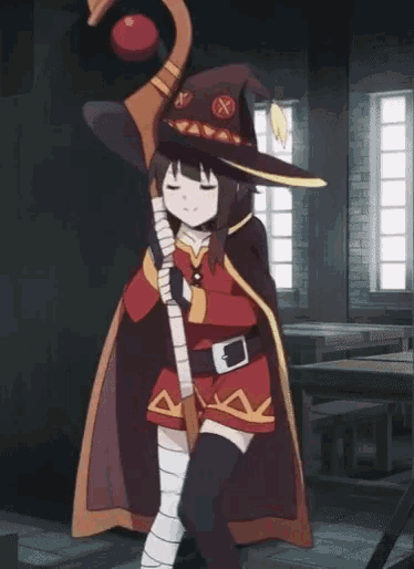 Live wallpaper Konosuba darkness and aqua take off megumin sato