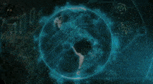 a blue circle with the word united states of america in the middle
