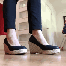 Shoes Lets Party GIF - Shoes Lets Party Wedge Shoes GIFs
