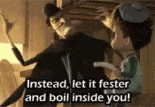 Let It Fester And Boil Goober GIF - Let It Fester And Boil Goober Instead Let It Fester And Boil Inside You GIFs
