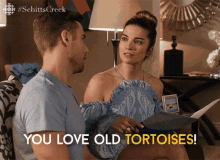 You Love Old Tortoises That Sounds Like A Dream Alexis Rose GIF - You Love Old Tortoises That Sounds Like A Dream Alexis Rose Alexis GIFs