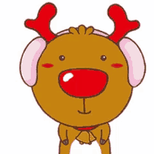 Love Reindeer GIF - Love Reindeer Cartoon GIFs