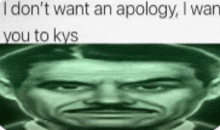 Apology Kys GIF - Apology Kys Meme GIFs