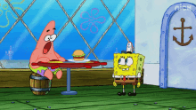Eating Spongebob GIF - Eating Spongebob Patrick Star GIFs