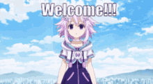 Welcome Neptunia GIF - Welcome Neptunia Anime GIFs