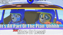 Special Agent Oso Its All Part Of The Plan More Or Less GIF - Special Agent Oso Its All Part Of The Plan More Or Less All Part Of The Plan GIFs