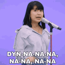 Dyn Na Na Na Na Na Na Na Ghea Indrawari GIF - Dyn Na Na Na Na Na Na Na Ghea Indrawari Dynamite Song GIFs