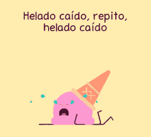 Helado Caido GIF - I Ce Cream Sad Crying GIFs