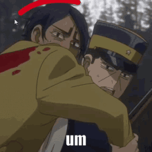 Golden Kamuy Dont Look At This GIF - Golden Kamuy Dont Look At This GIFs
