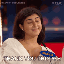 Yeah Absolutelythank You Though Amanee GIF - Yeah Absolutelythank You Though Amanee Family Feud GIFs
