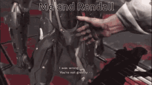 Me And Randall GIF - Me And Randall GIFs