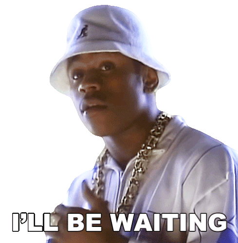 Ill Be Waiting Ll Cool J Sticker - Ill Be Waiting Ll Cool J James Todd Smith Stickers