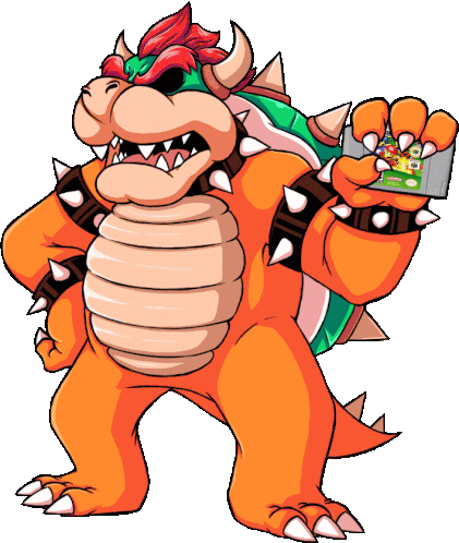 Bowser Third Party Fnf Sticker - Bowser Third Party Fnf Piracy Sonic Stickers