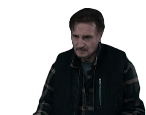 Stare Liam Neeson Sticker - Stare Liam Neeson The Ice Road Stickers