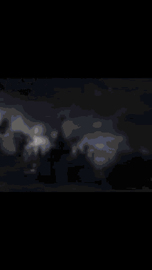 a computer generated image of a blue background with a black border