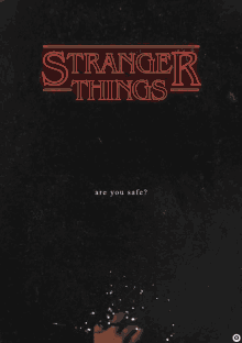Stranger Things Red GIF - Stranger Things Red Are You Safe GIFs