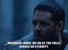 Michigan Mi GIF - Michigan Mi What We Do At The Polls Echoes An Eternity GIFs