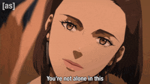 You'Re Not Alone In This Sara Logan GIF - You'Re Not Alone In This Sara Logan Mari GIFs