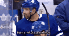 nazem kadri been a hell of a year for you toronto maple leafs nhl hockey