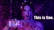 Contrapoints Altaiirno GIF - Contrapoints Altaiirno This Is Fine GIFs