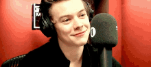 Harry Styles Radio1 GIF - Harry Styles Radio1 Laughing GIFs