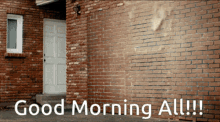 Good Morning Break Through Wall GIF - Good Morning Break Through Wall GIFs