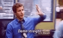 Jake Peralta Right GIF - Jake Peralta Right Yes GIFs