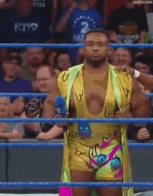 Big E Excited GIF - Big E Excited The New Day GIFs