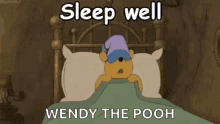 Winnie The Pooh Goodnight GIF - Winnie The Pooh Goodnight Sleep Well GIFs