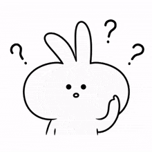 bunny how questioning shrugging rabbits