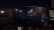 a sign that says " def con cancelled " is lit up at night