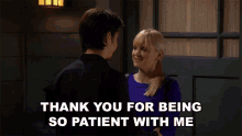 Thank You For Being So Patient With Me Christy GIF - Thank You For Being So Patient With Me Christy Anna Faris GIFs