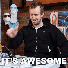 Its Awesome Peter Deligdisch GIF - Its Awesome Peter Deligdisch Peter Draws GIFs
