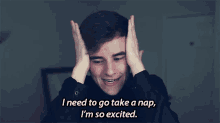 Excited Nap GIF - Excited Nap Sleep GIFs