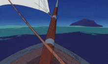 лодка море GIF - лодка море аниме GIFs