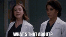 Greys Anatomy Amelia Shepherd GIF - Greys Anatomy Amelia Shepherd Whats That About GIFs