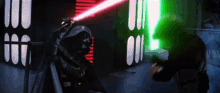 Star Wars Lightsaber Duel GIF - Star Wars Lightsaber Duel Darth Vader GIFs