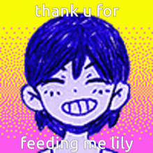 Omori Omori Lily GIF - Omori Omori Lily Omori Thank U For Feeding Me Lily GIFs