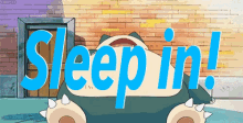 Sleep In GIF - Sleep In Snorlax Pokemon GIFs