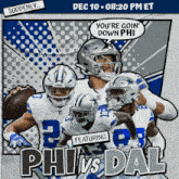 Dallas Cowboys Vs. Philadelphia Eagles Pre Game GIF