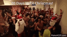 20 Days Until Christmas GIF