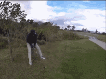 Golf Fail Swing GIF